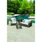 Love Seat S592021 Woodard Outdoor Patio | Augusta Collection Seating Woodard 