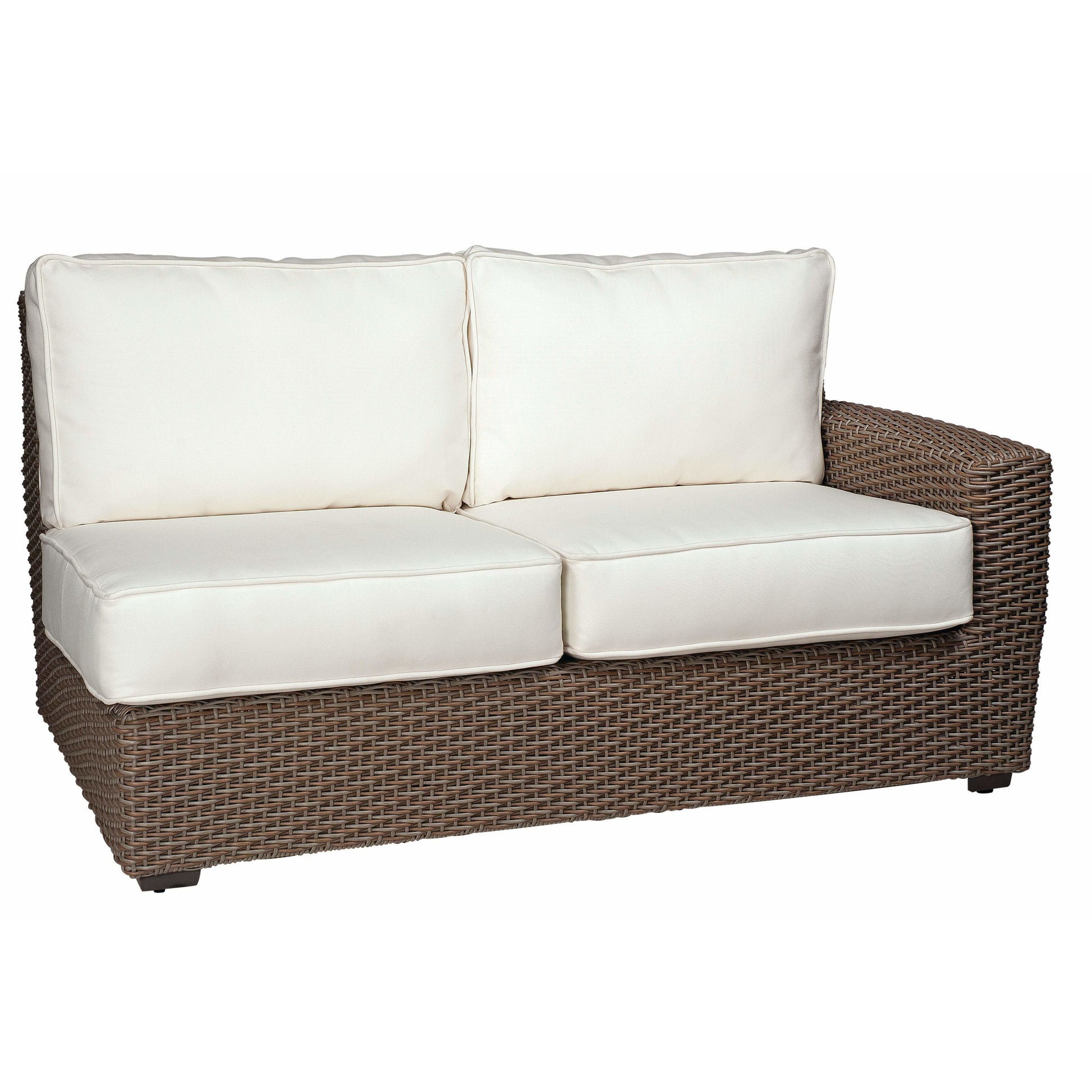 Love Seat Sectional (Left Arm) Replacement Cushion CU592021L Woodard Outdoor Patio | Augusta Collection Cushions Woodard 