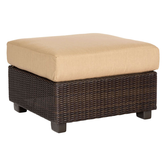 Woodard Montecito Wicker Ottoman S511005