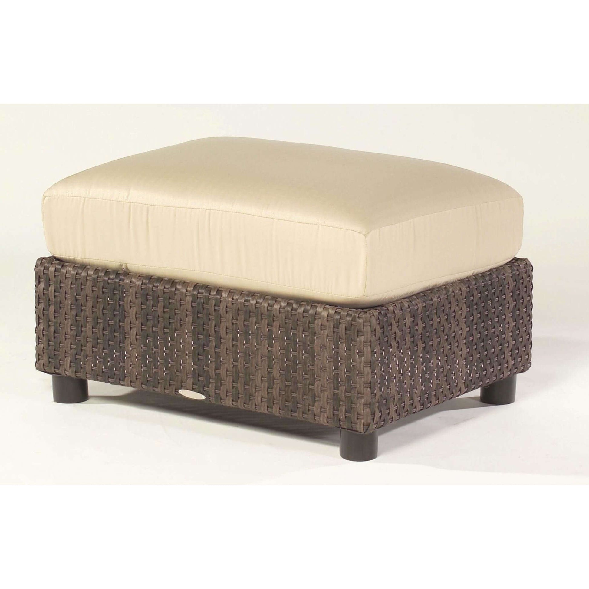 Woodard Aruba Wicker Ottoman S530005