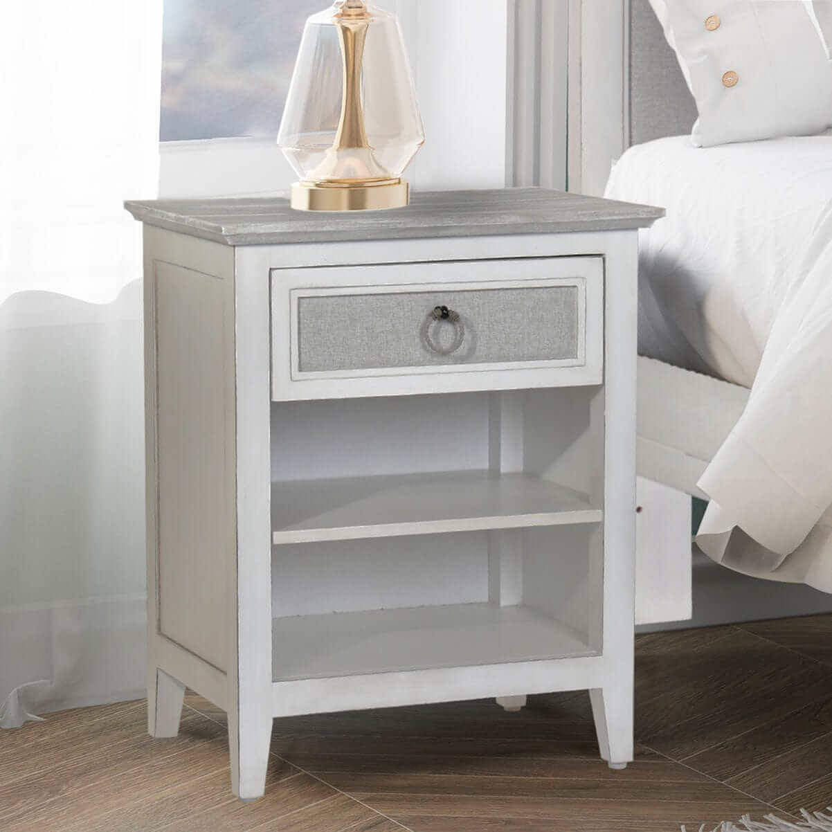 Sea Winds Trading Captiva Island 1-Drawer Nightstand B86332