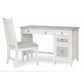 Sea Winds Trading Captiva Island Desk & Chair Set With Glass Top B/GL86374 Indoor Sea Winds Trading Co 