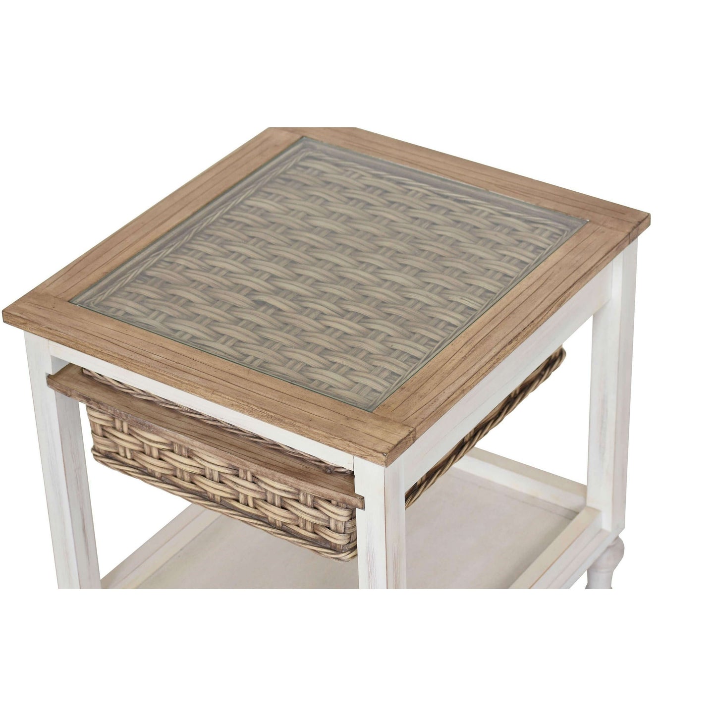 Sea Winds Trading Island Breeze 1-Basket End Table B59101