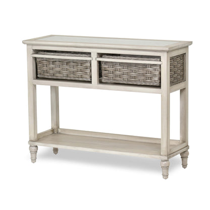 Sea Winds Trading Island Breeze 2-Basket Console Table B59103