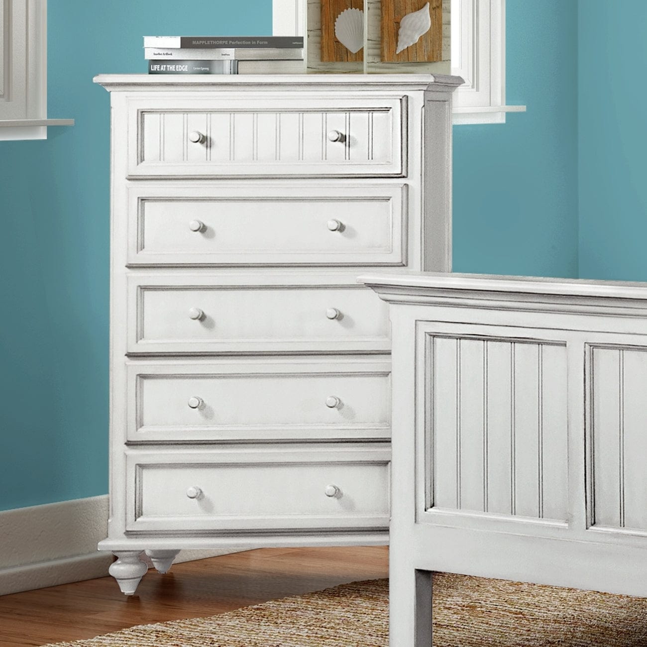 Sea Winds Trading Monaco 5 Drawer Chest B81835 Indoor Sea Winds Trading Co 