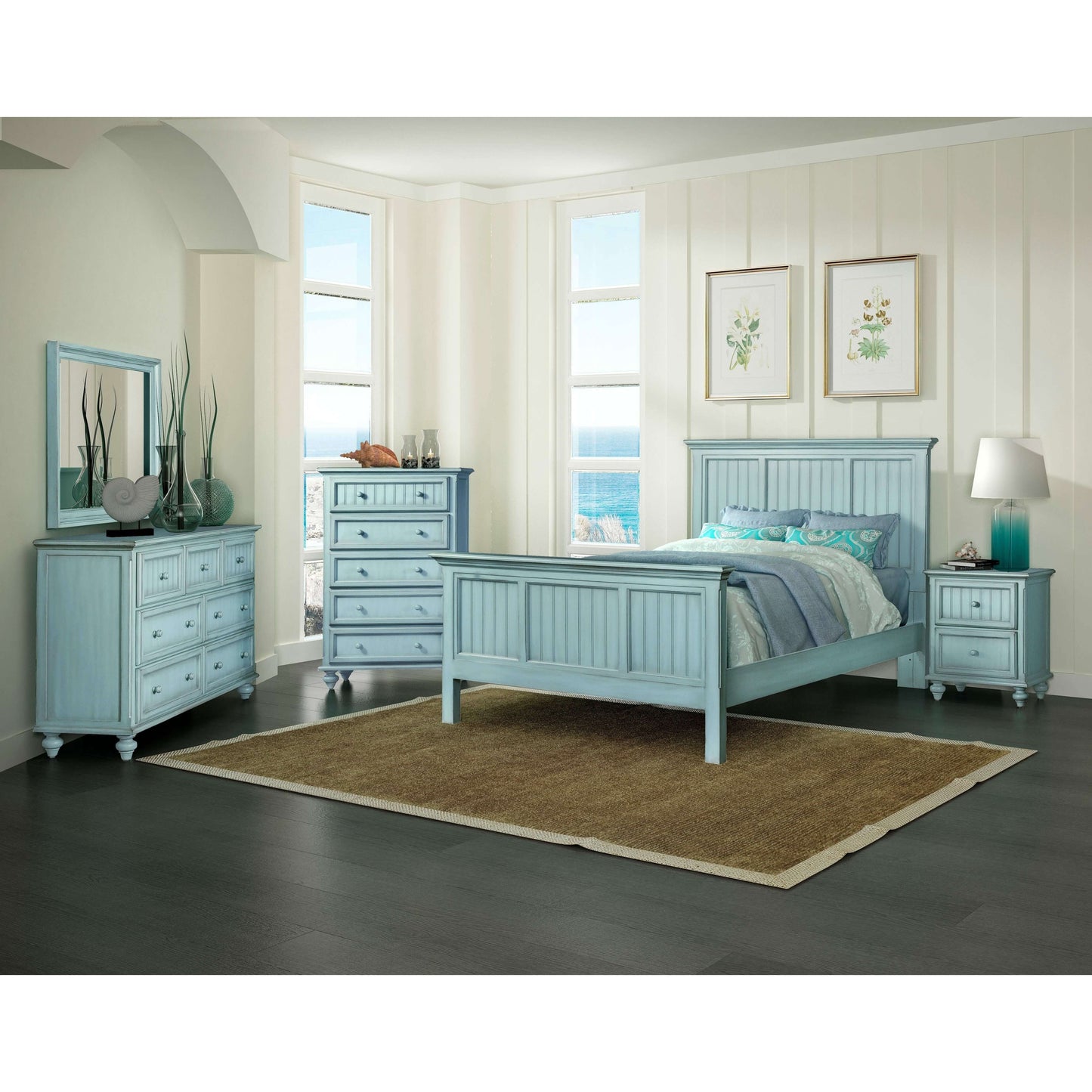 Sea Winds Trading Monaco King Bed B818KBED