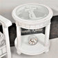 Sea Winds Trading Monaco Round End Table with Anchor Insert B81802 Indoor Sea Winds Trading Co 