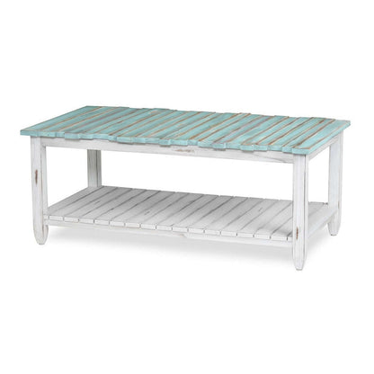 Sea Winds Trading Picket Fence Coffee Table B78203