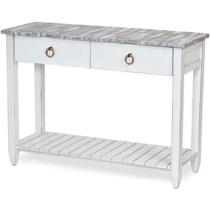 Sea Winds Trading Picket Fence Console Table B78204