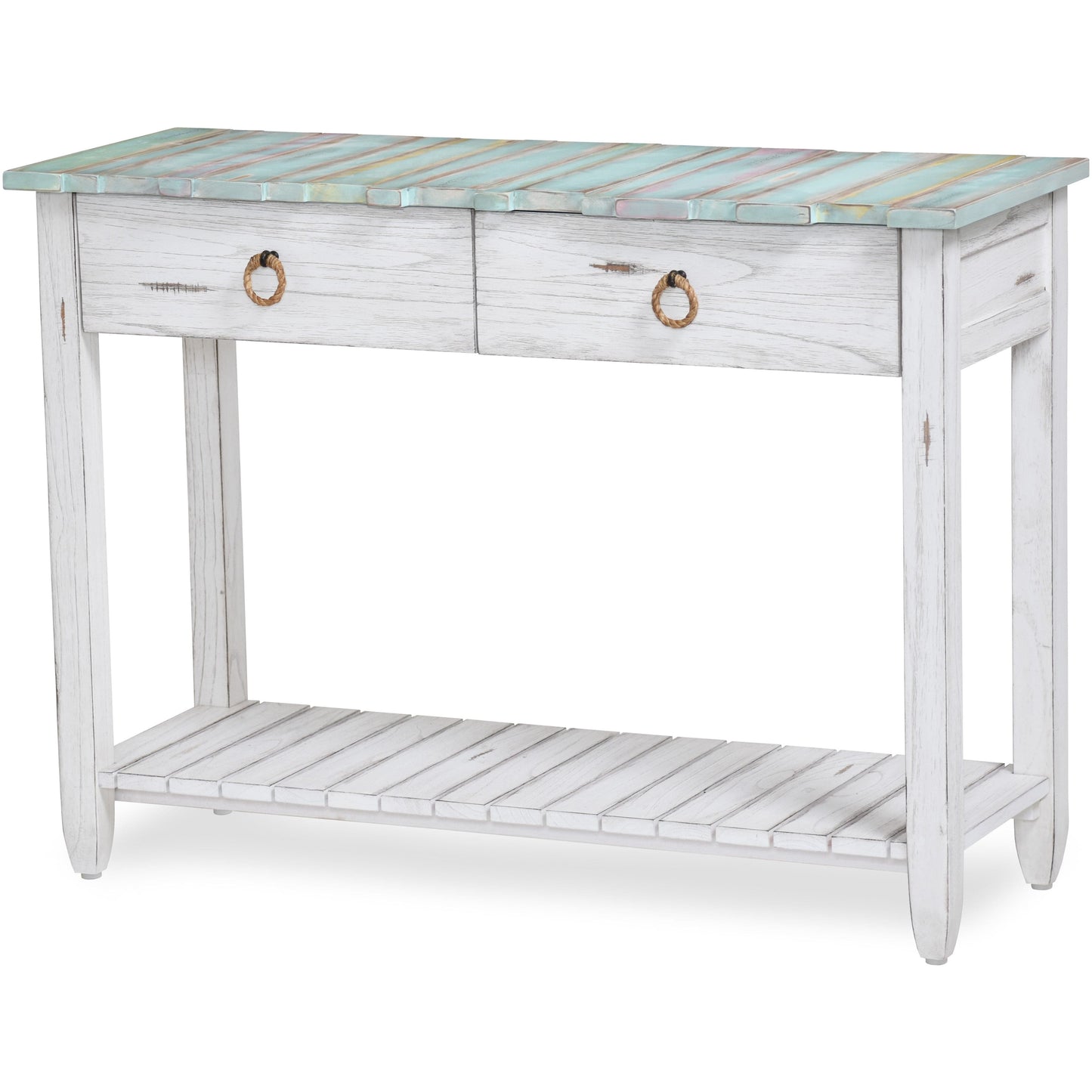 Sea Winds Trading Picket Fence Console Table B78204 Indoor Sea Winds Trading Co 