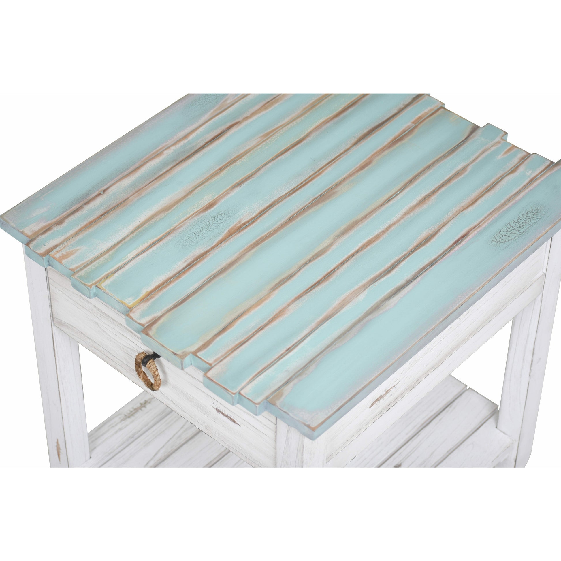 Sea Winds Trading Picket Fence End Table B78202 Indoor Sea Winds Trading Co 