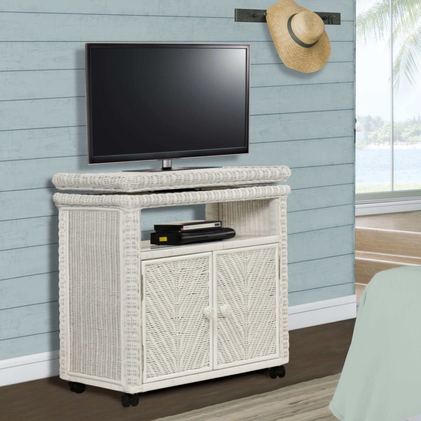 Sea Winds Trading Santa Cruz Low TV Stand B57917