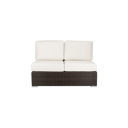 Source Furniture Lucaya Wicker Armless Sectional Set