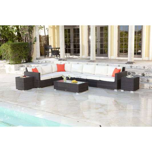 Source Furniture Lucaya Wicker Patio Lounger Set