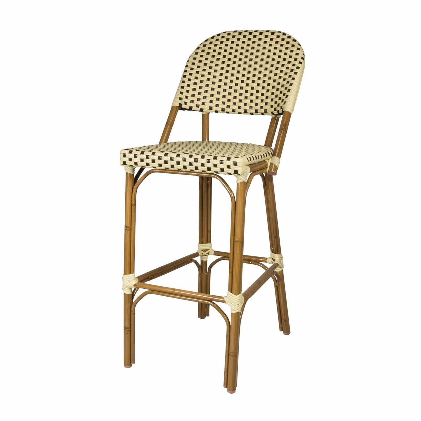 Source Furniture Paris Wicker Bar Side Armless Chair SF-2203-172