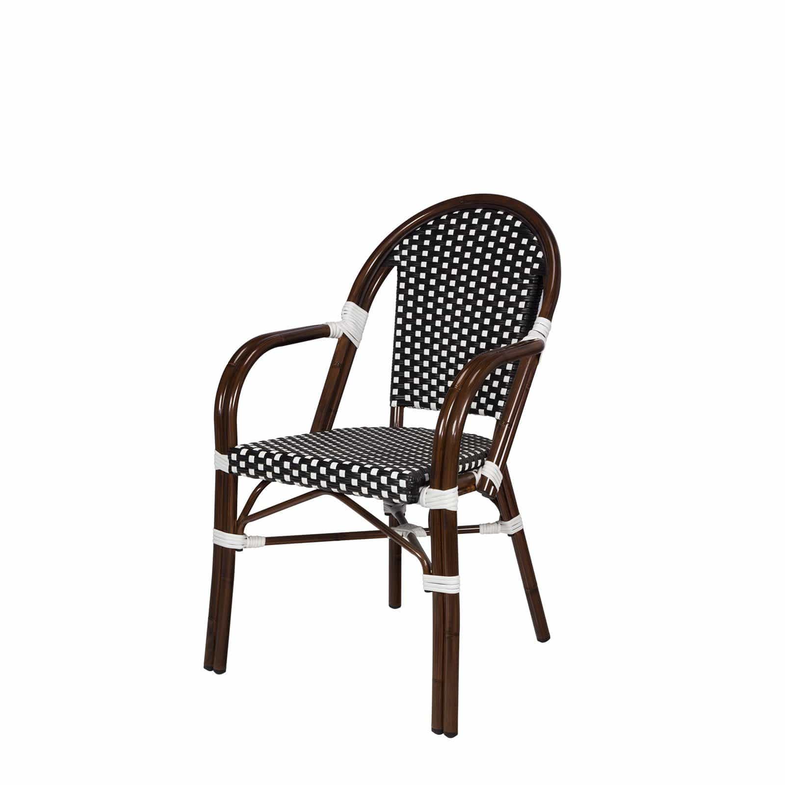 Source Furniture Paris Wicker Dining Arm Chair SF-2203-163