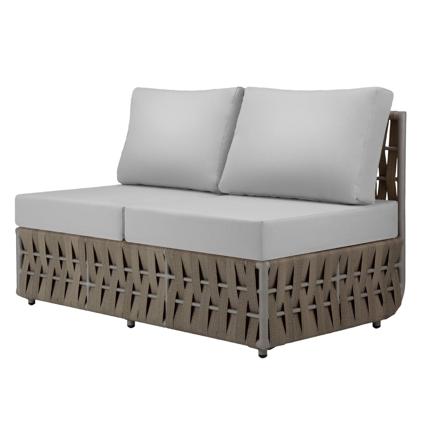 Source Furniture Scorpio Aluminum Lounge Loveseat SF-1026-132