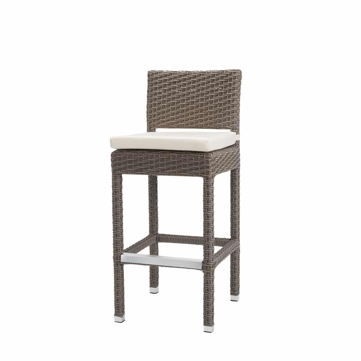 Source Furniture Zen Wicker Bar Side Armless Chair SF-2002-172