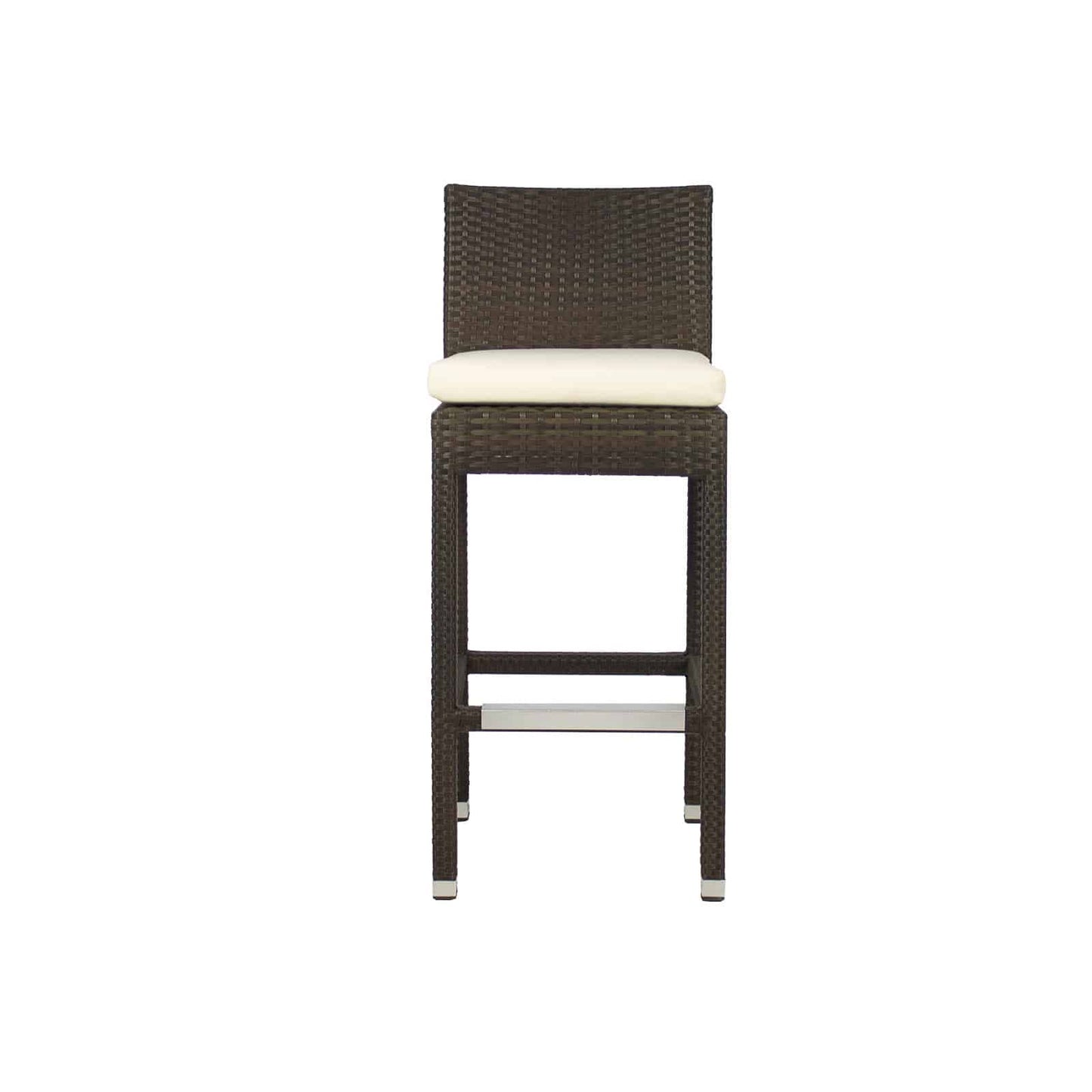 Source Furniture Zen Wicker Bar Side Armless Chair SF-2002-172