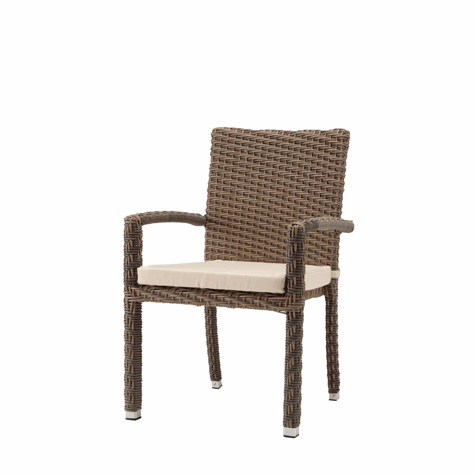 Source Furniture Zen Wicker Dining Arm Chair SF-2002-163