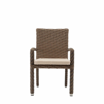 Source Furniture Zen Wicker Dining Arm Chair SF-2002-163