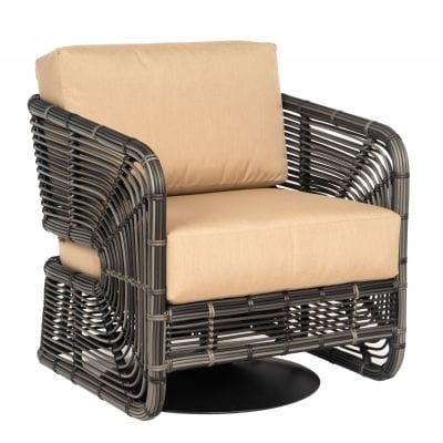 Woodard Carver Swivel Lounge Chair Replacement Cushion CU675015 Cushion Woodard 