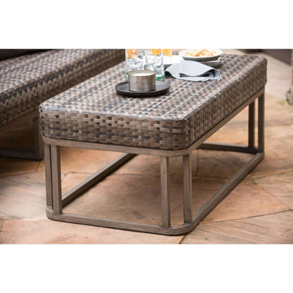 Woodard Reunion Rectangular Wicker Coffee Table S648211