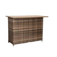 Woodard Reunion Wicker Bar Island S648411 Seating Woodard 