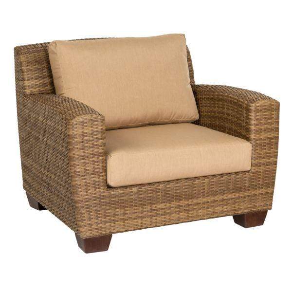 Woodard Saddleback Wicker Lounge Chair S523011 Seating Woodard 