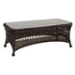 Woodard Sommerwind Coffee Table with Glass Top S596211 Table Woodard 